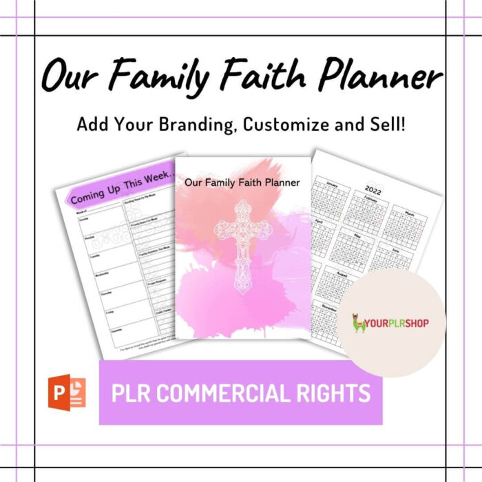 Our Family Faith Planner Mockups
